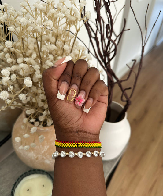 Ghana - Slim Beaded Bracelet