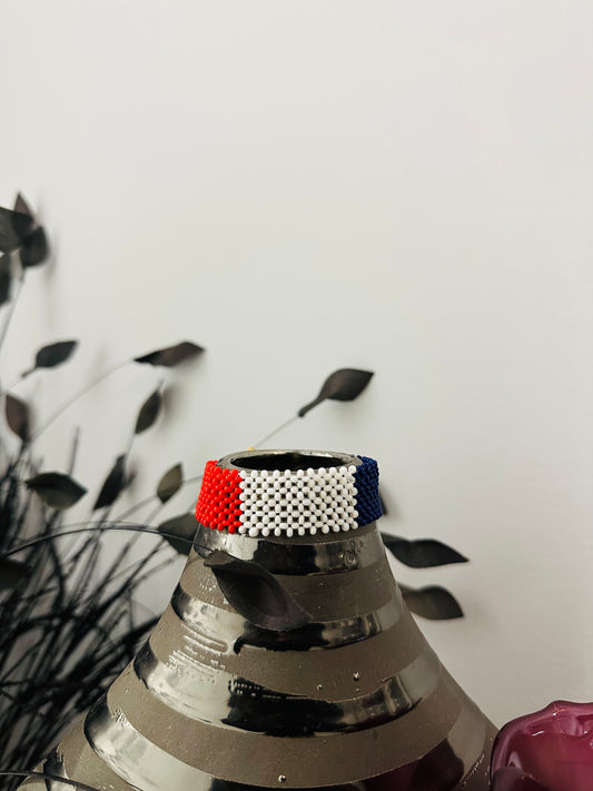 France - Beaded Bracelet