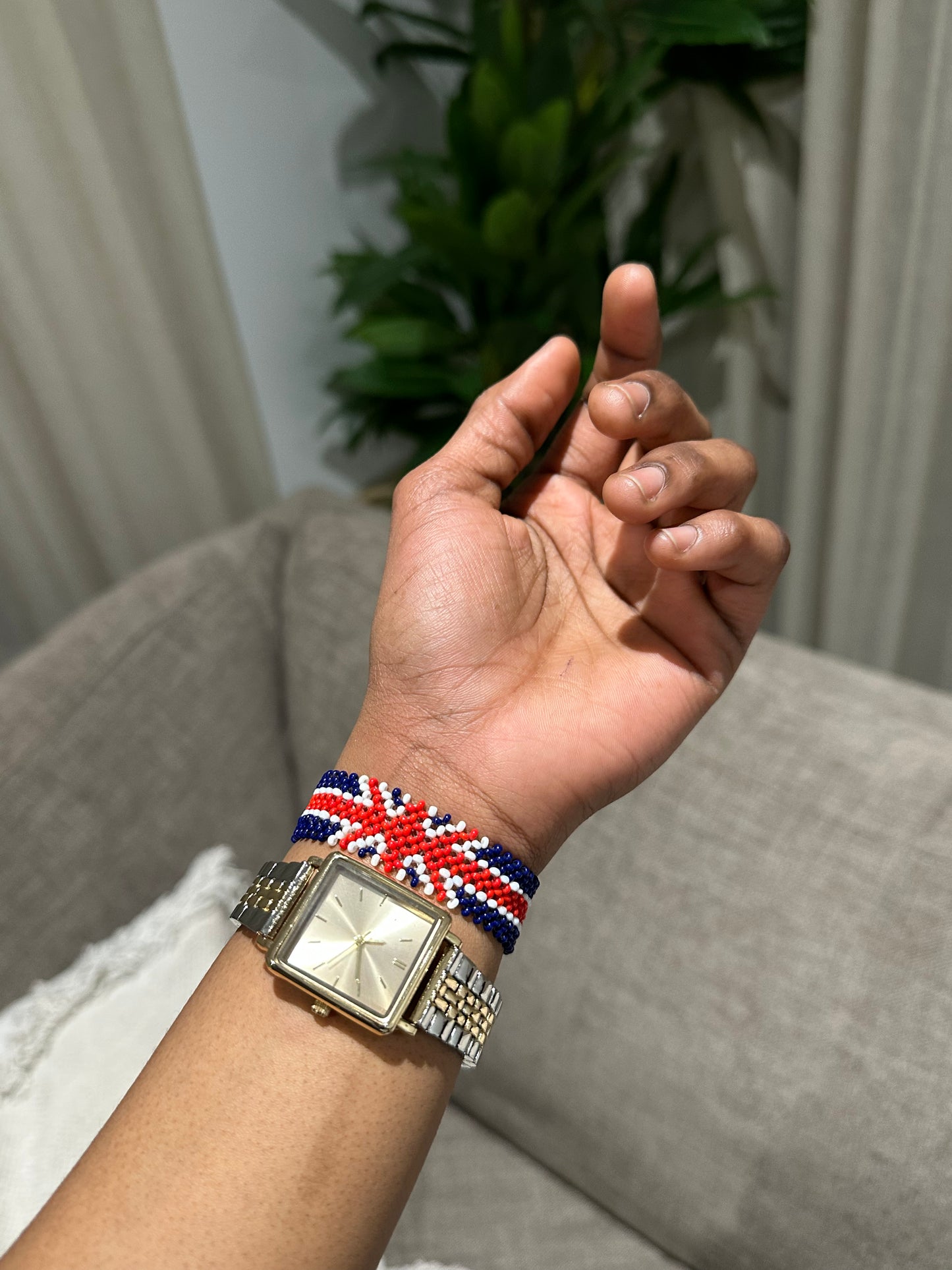 United Kingdom - Beaded Bracelet