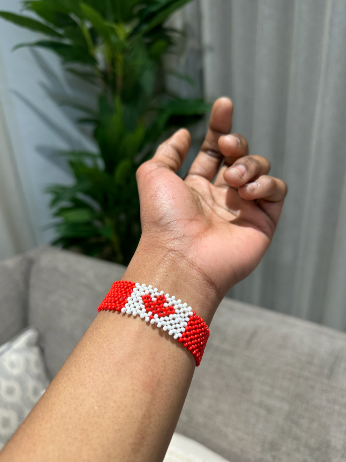 Canada - Beaded Bracelet